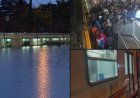 Nuevamente por las lluvias Línea A del Metro tuvo que suspender servicio