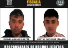 Sentencian a más de 17 años de prisión a responsables de robo con violencia en Texcoco