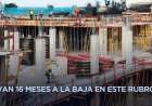 Casi 20 por ciento cayó producción en la industria de construcción en 2025