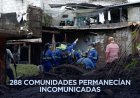 Suman 80 muertos y 18 desaparecidos por lluvias e inundaciones en cinco estados de México