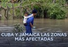 Hay 700 mil menores afectados por huracán Melissa en el Caribe: UNICEF