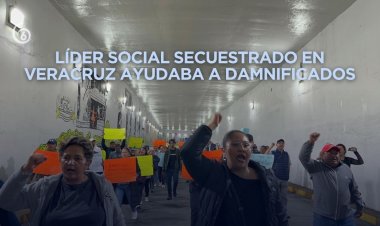 Antorchistas de Veracruz gritan: regresen a Honorio Piña