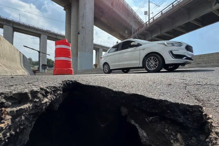 Autoridades de la CDMX desmienten que haya un socavón en el puente de la Concordia
