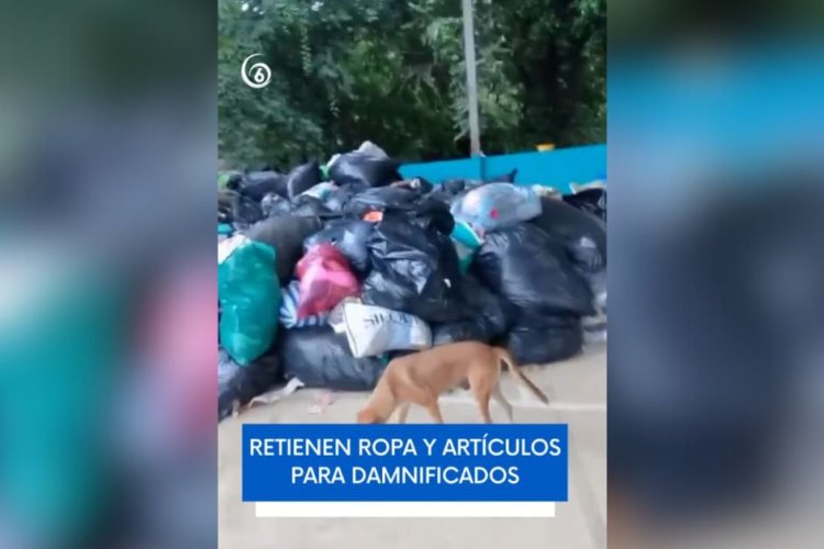 Acaparan ayuda a damnificados