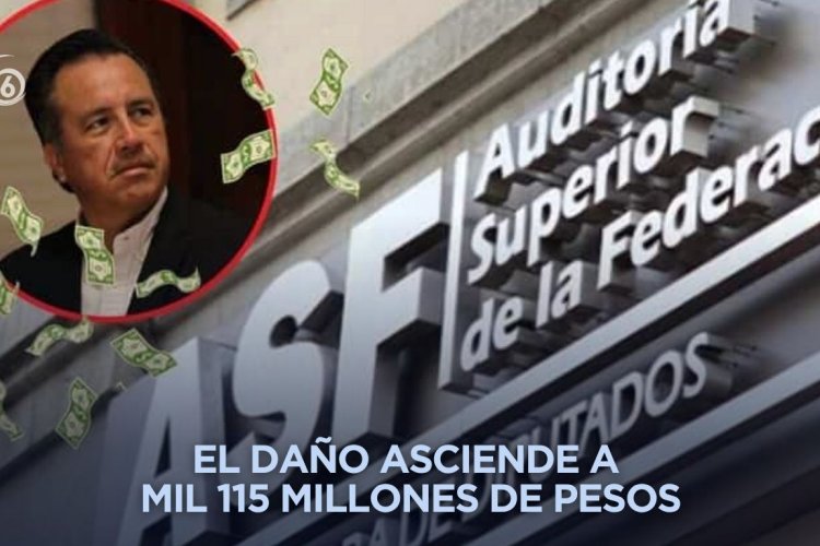 Último año de Cuitláhuac García, se detectó un daño patrimonial por más de mil millones de pesos: ASF