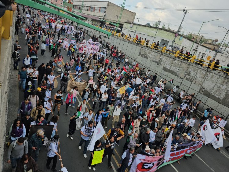 Galería: Así se vivió la marcha por los 57 años de la matanza del 2 de octubre en CDMX