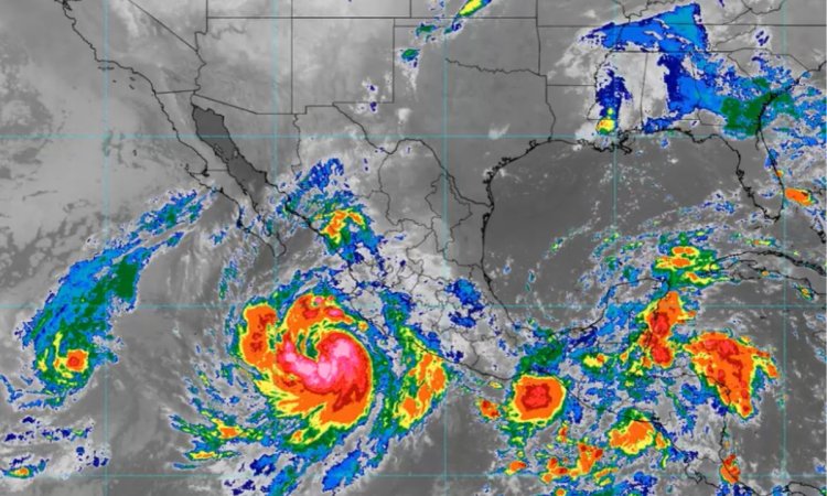 Huracán Priscila ocasionará lluvias fuertes e intensas en varios estados