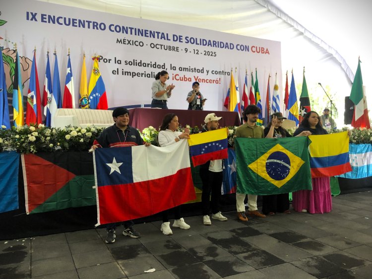 Culmina en México el IX Encuentro Continental de Solidaridad con Cuba