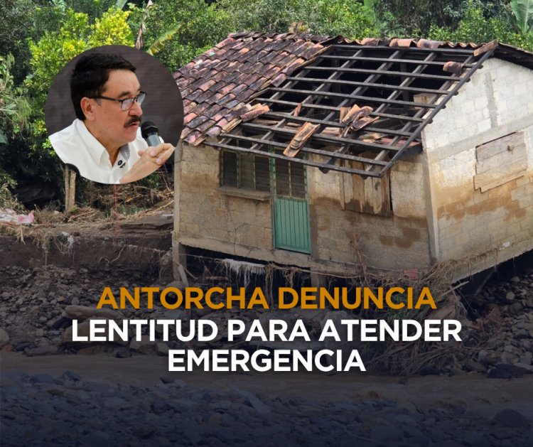 Gobierno morenista abandona a damnificados: Homero Aguirre