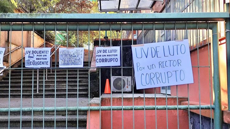 Estudiantes de Veracruz protestan ante desapariciones