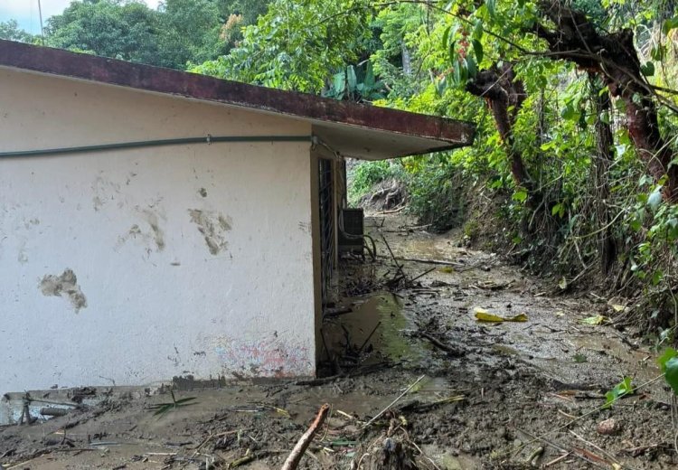 Más de 300 escuelas sufrieron daños por fuertes lluvia en la zona norte de Veracruz
