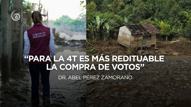 Las inundaciones en la Huasteca y las excusas de un régimen inepto e inhumano.