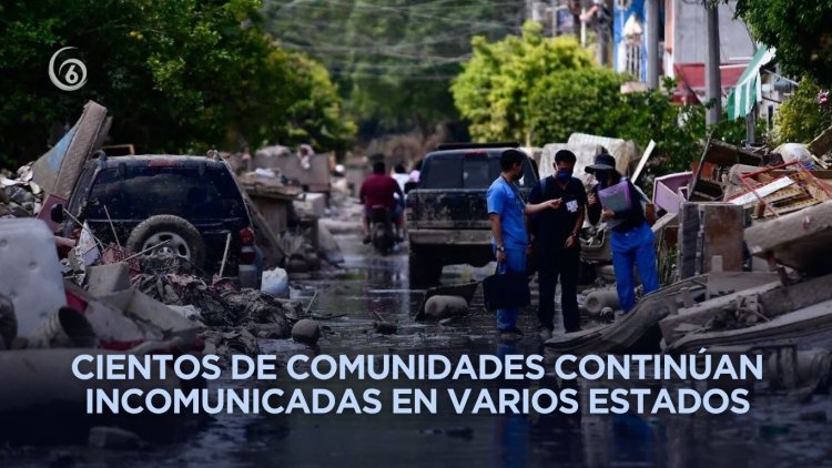 Van 79 muertos y 19 desaparecidos por lluvias en el centro y oriente del país