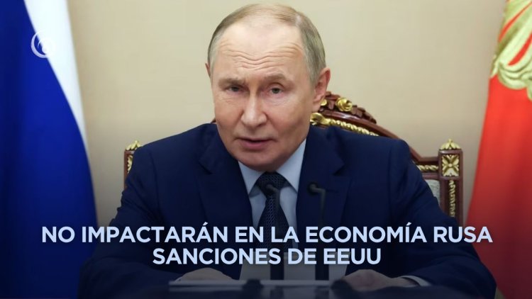 Nuevas sanciones de EEUU, un intento de presionar a Rusia: Putin