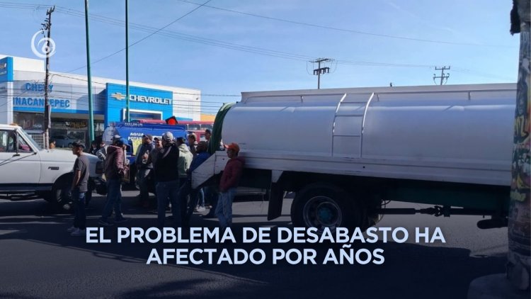 Municipios mexiquenses enfrentan crisis por cierre de pozos y falta de agua potable