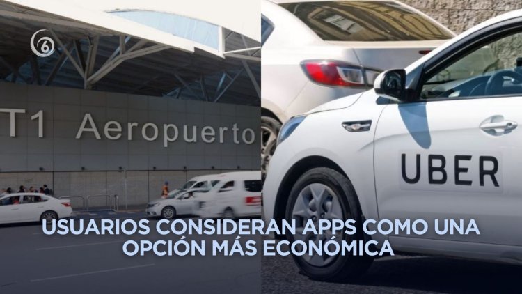 Taxis por aplicación aún no podrán operar dentro del Aeropuerto de la CDMX