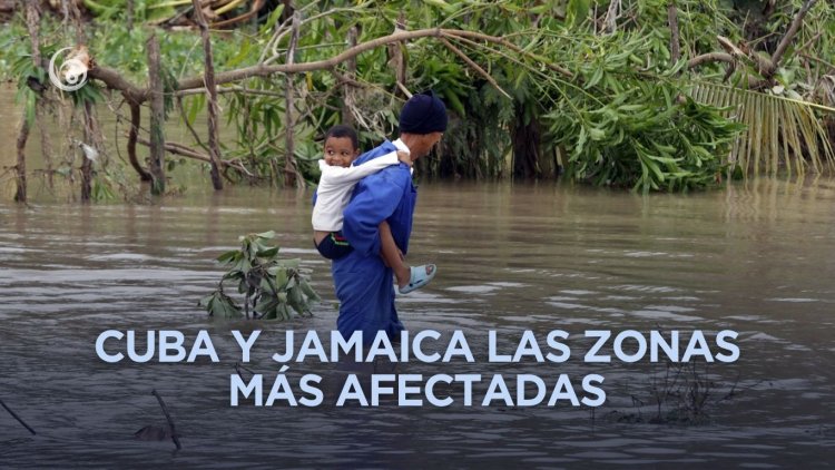 Hay 700 mil menores afectados por huracán Melissa en el Caribe: UNICEF