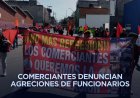 Ambulantes de Toluca protestan contra gobierno de Ricardo Moreno por decomiso de mercancía