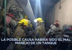 Explosión en taller mecánico de Chimalhuacán deja dos heridos
