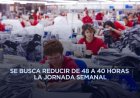 Reforma para reducir jornada laboral podría discutirse en próximos días