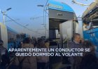 Desalojan a usuarios por choque de trolebuses en Santa Marta