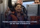 Sindicato del Metro denuncia desatención de Clara Brugada con la base trabajadora
