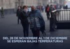 Anticipan fin de semana frío y con lluvias para la CDMX