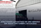 Vecinos de La Paz denuncian falta de información oficial ante desabasto de agua