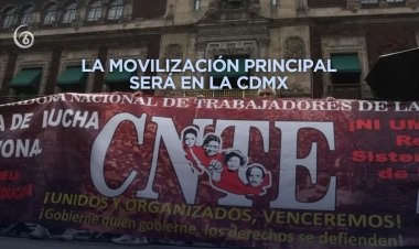 CNTE anuncia paro nacional de 48 horas y movilizaciones en todo el país