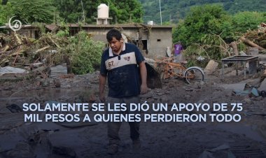 14 mil viviendas con pérdida total tras fuertes lluvias en zona norte de Veracruz