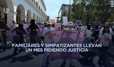 Marchan en Toluca para exigir justicia por Lili, joven atropellada por patrulla municipal