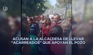 Vecinos de La Paz denuncian destrucción de deportivo público para construir un pozo sin consultarlos