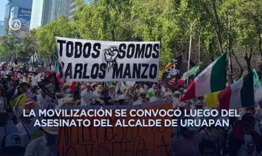 Miembros de la 'Generación Z' protestan contra la violencia e Inseguridad en más de 50 ciudades