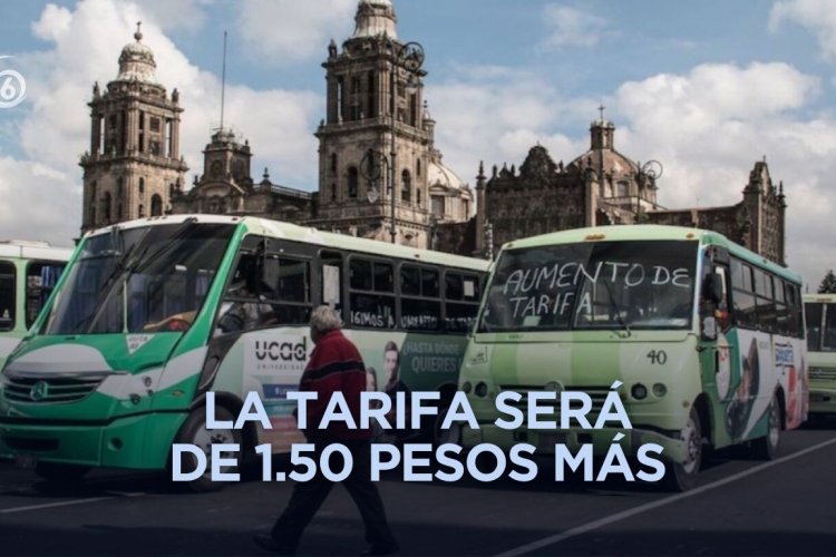 Incremento al pasaje de la CDMX entra en vigor este mismo sábado