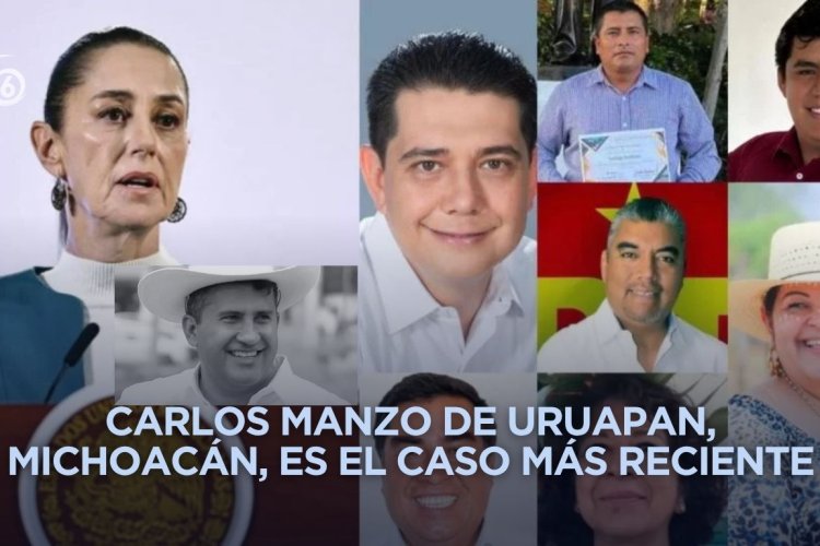 Durante primer año de Sheinbaum 10 alcaldes han sido asesinados en México