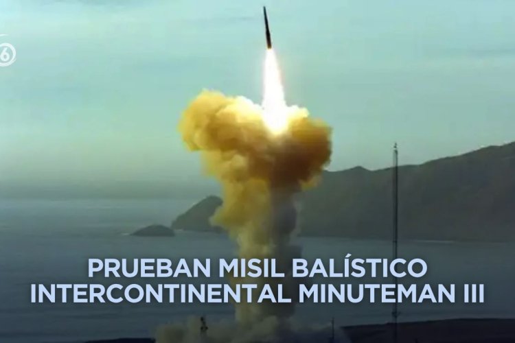 EEUU realiza ensayo con misil balístico pero desarmado
