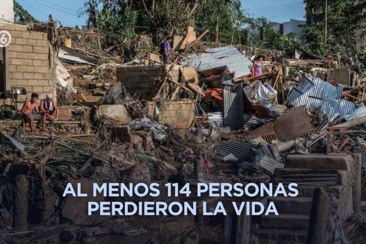 Tras el paso del tifón Kalmaegi, Filipinas queda en estado de emergencia