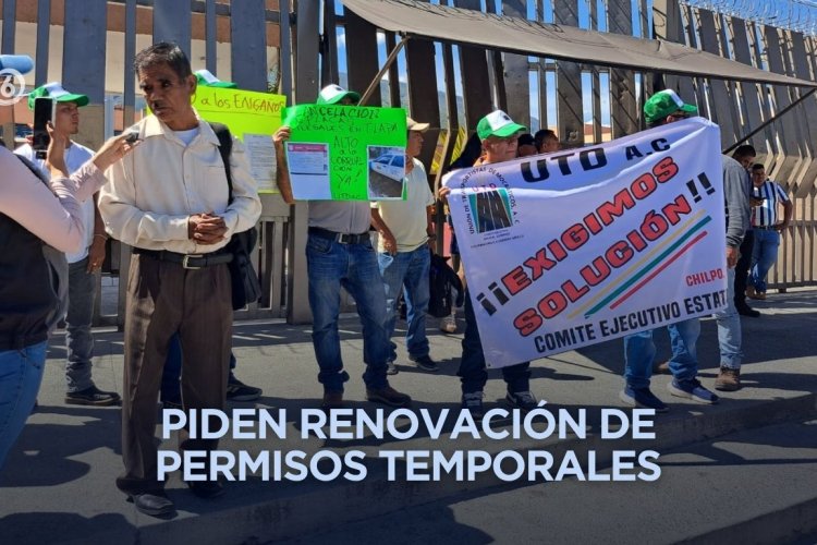 Protestan transportistas en Chilpancingo; piden cumplimiento de compromisos
