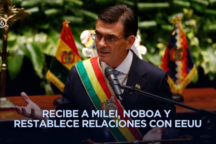 Rodrigo Paz asumió como nuevo presidente de Bolivia