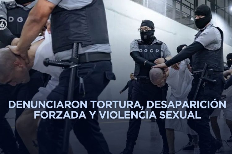 Venezolanos deportados de EEUU a El Salvador fueron torturados: HRW