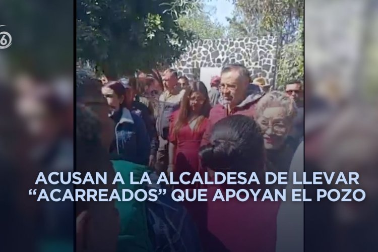 Vecinos de La Paz denuncian destrucción de deportivo público para construir un pozo sin consultarlos