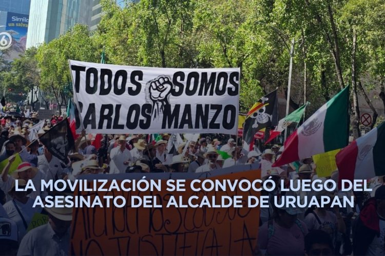 Miembros de la 'Generación Z' protestan contra la violencia e Inseguridad en más de 50 ciudades