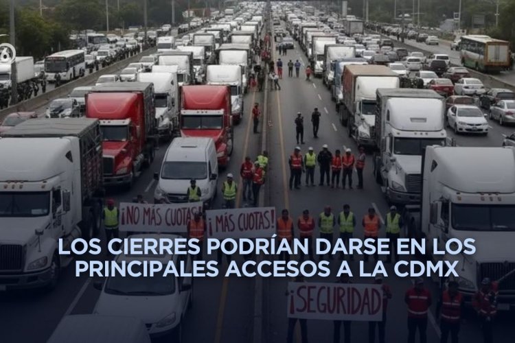 Transportistas y agricultores anuncian bloqueos carreteros a nivel nacional
