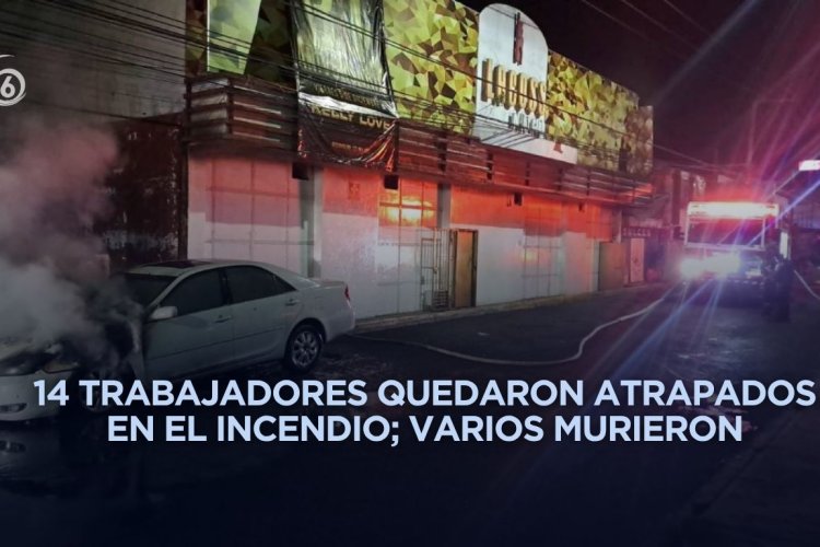 Ataque armado e incendio en centro nocturno de Puebla deja varios muertos y heridos