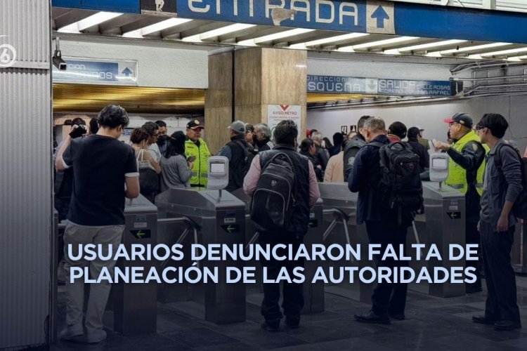 Cierres por desfile de la Revolución colapsan el transporte y complican traslados en la CDMX