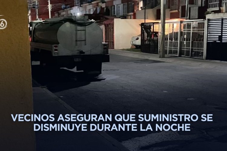Denuncian presunto robo de agua en pozo de Los Héroes, Tecámac
