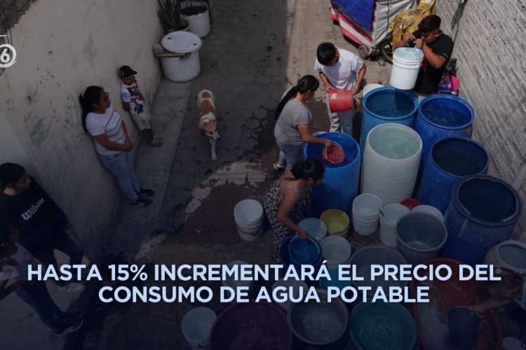 Municipios del Edomex incrementarán tarifas de agua pese a no mejorar servicio