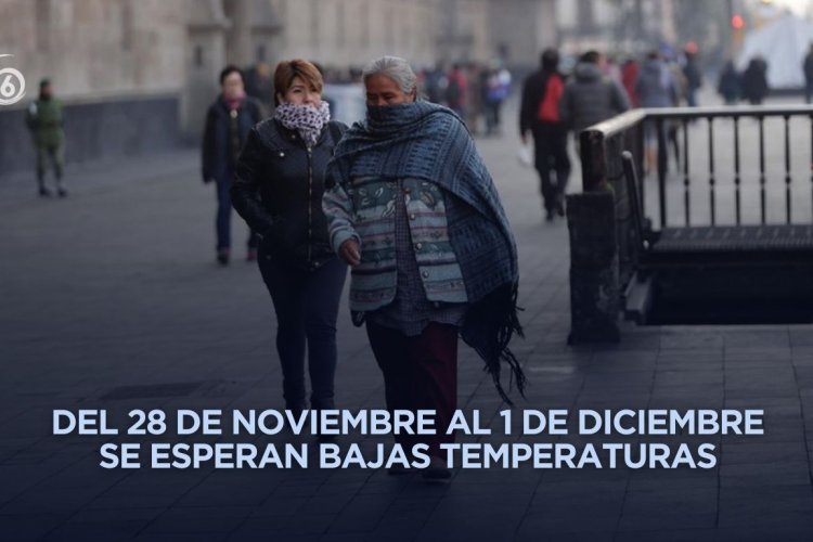 Anticipan fin de semana frío y con lluvias para la CDMX