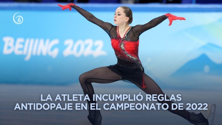 Quitan oro a la patinadora rusa Kamila Valieva