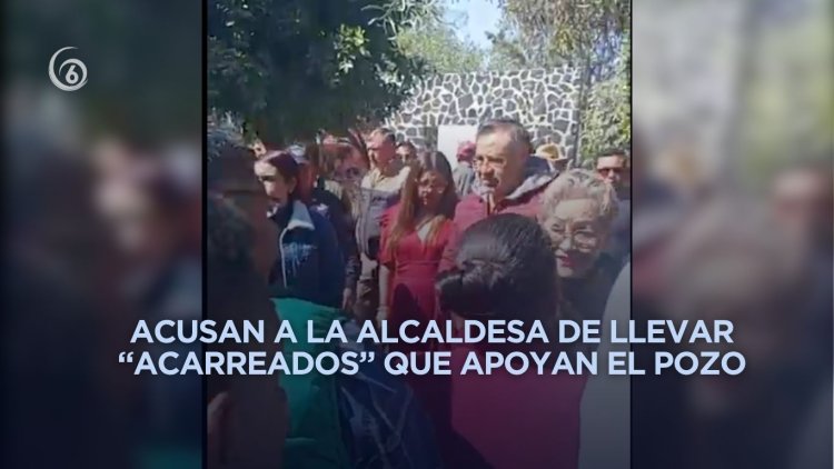 Vecinos de La Paz denuncian destrucción de deportivo público para construir un pozo sin consultarlos